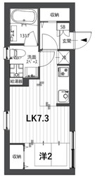 蔵創武蔵小山の物件間取画像